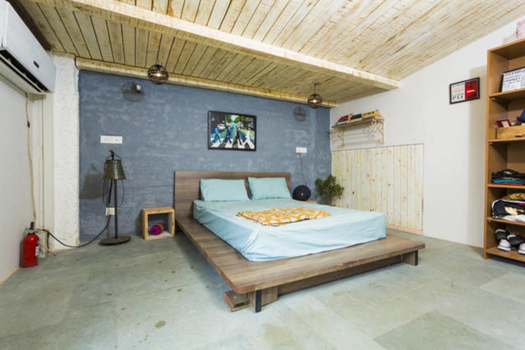 The Lazy Patio Homestay New Delhi Exteriör bild